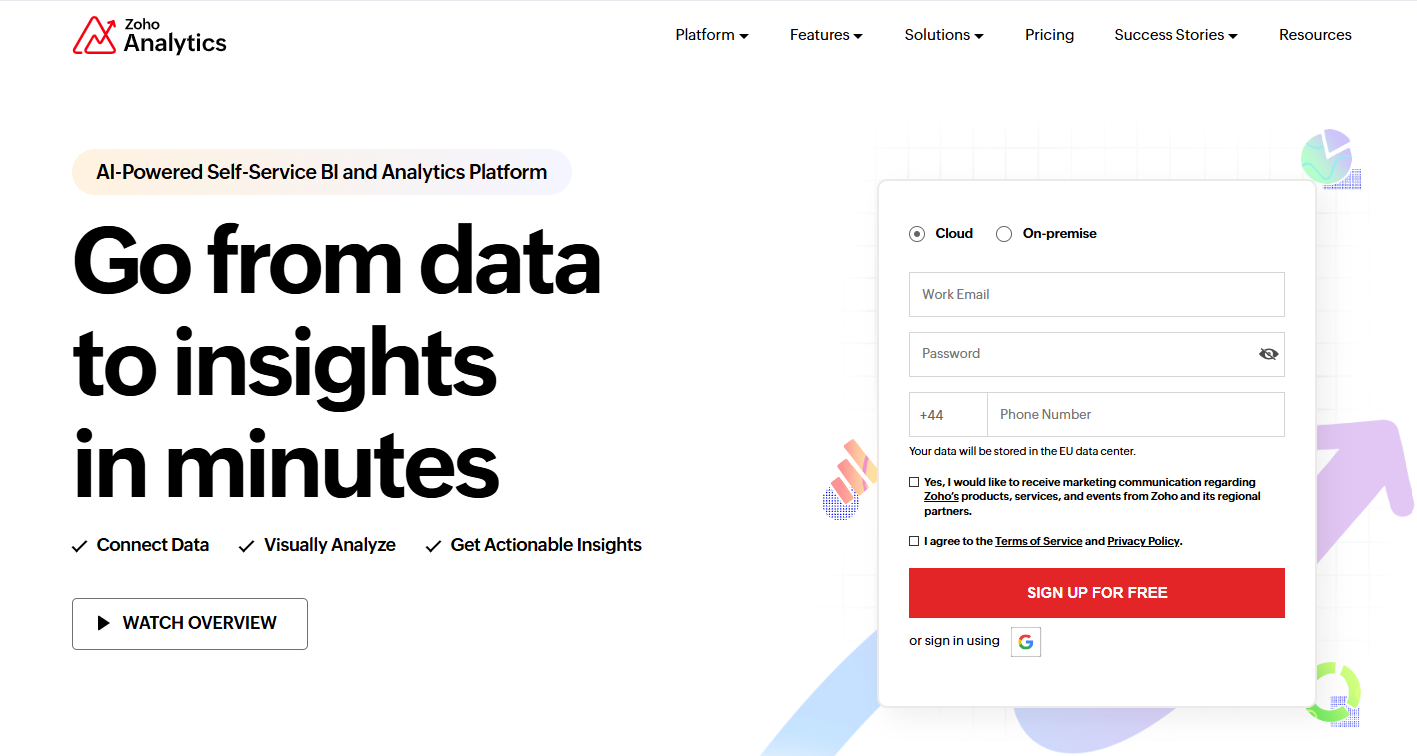 zoho analytics