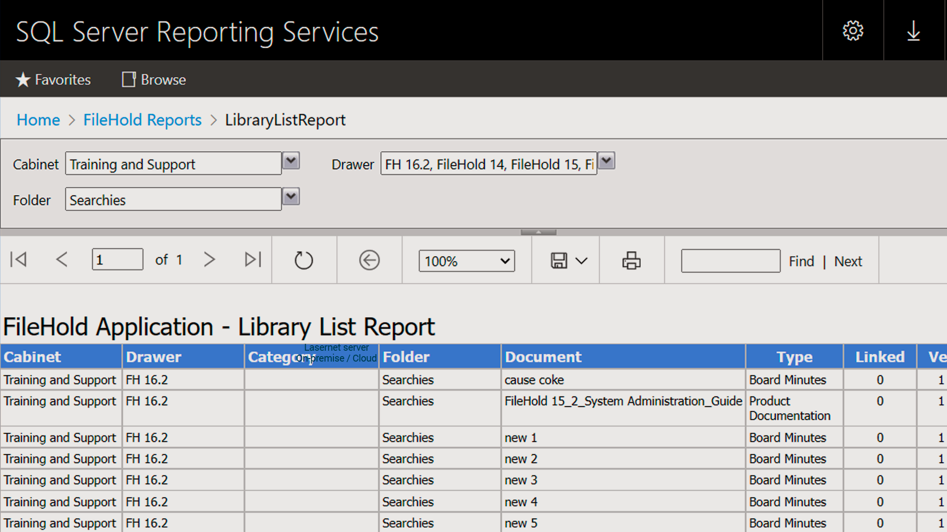 ssrs screenshot for sql server reporting